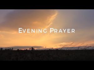 divine office evening prayer today